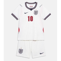 Camiseta Inglaterra Jude Bellingham #10 Primera Equipación Replica Mundial 2026 para niños mangas cortas (+ Pantalones cortos)